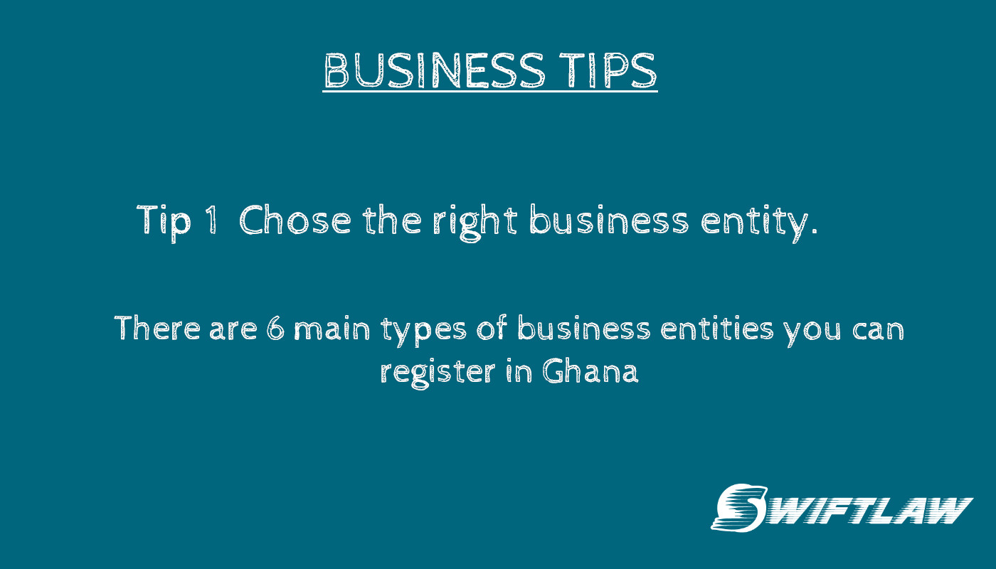 Choose the Right Business Entity to Register in Ghana
